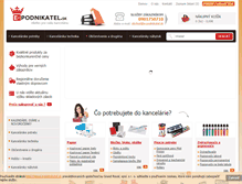 Tablet Screenshot of e-podnikatel.sk